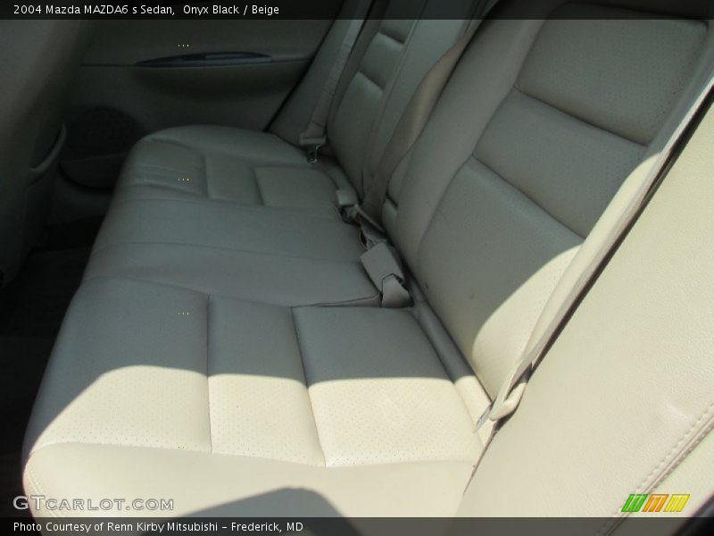 Onyx Black / Beige 2004 Mazda MAZDA6 s Sedan