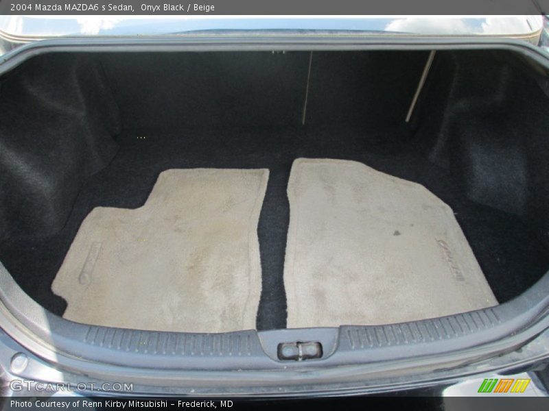Onyx Black / Beige 2004 Mazda MAZDA6 s Sedan