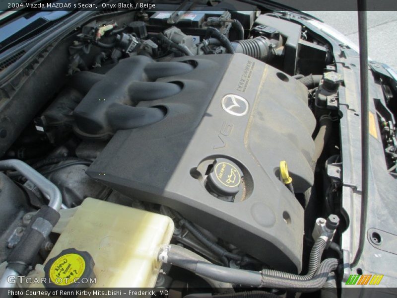 Onyx Black / Beige 2004 Mazda MAZDA6 s Sedan