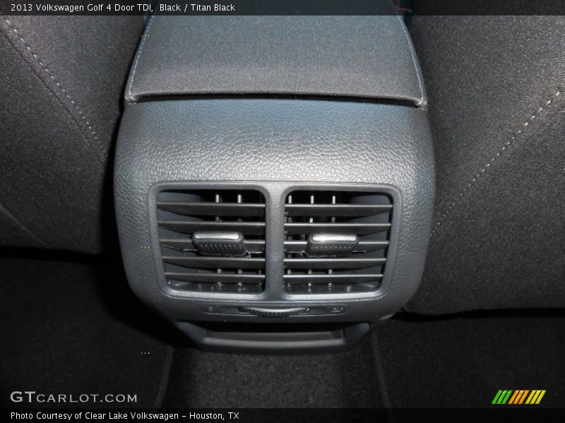 Black / Titan Black 2013 Volkswagen Golf 4 Door TDI