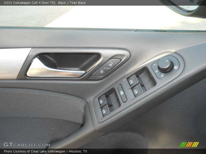 Black / Titan Black 2013 Volkswagen Golf 4 Door TDI