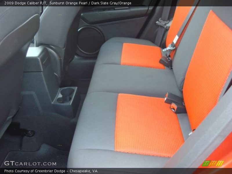 Rear Seat of 2009 Caliber R/T
