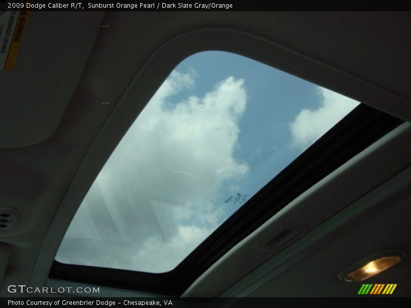 Sunroof of 2009 Caliber R/T