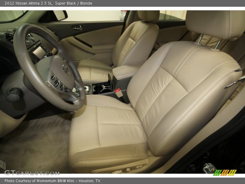 Super Black / Blonde 2012 Nissan Altima 2.5 SL