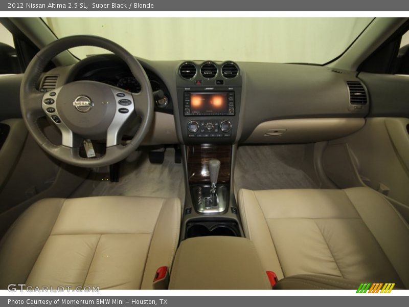 Super Black / Blonde 2012 Nissan Altima 2.5 SL