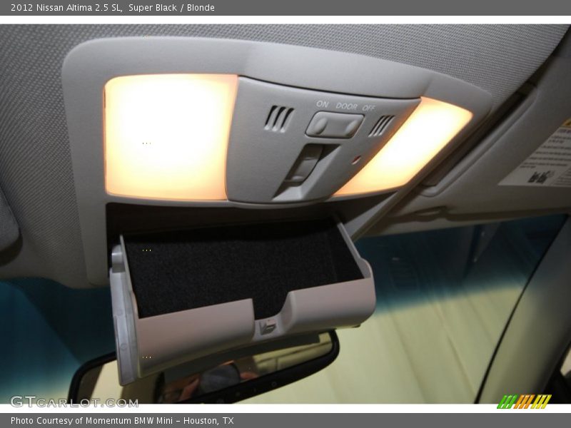 Super Black / Blonde 2012 Nissan Altima 2.5 SL