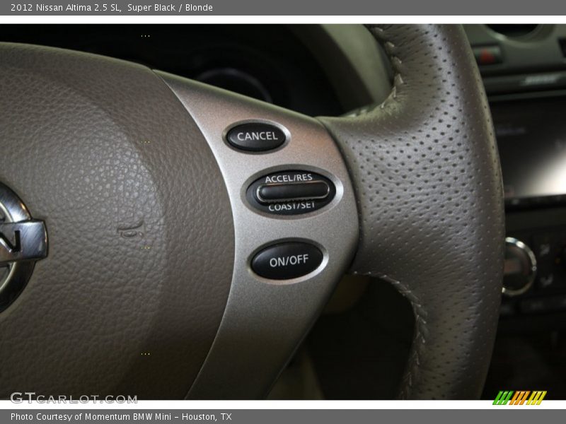 Super Black / Blonde 2012 Nissan Altima 2.5 SL