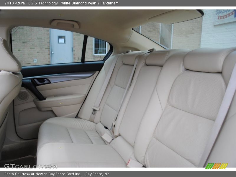 White Diamond Pearl / Parchment 2010 Acura TL 3.5 Technology