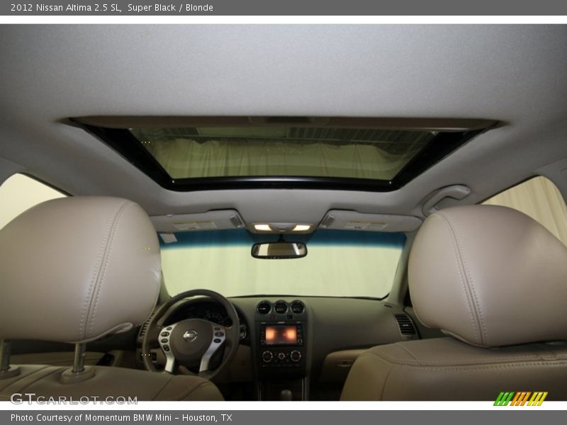 Super Black / Blonde 2012 Nissan Altima 2.5 SL