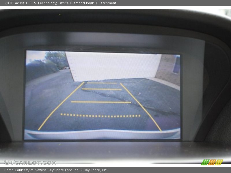 White Diamond Pearl / Parchment 2010 Acura TL 3.5 Technology