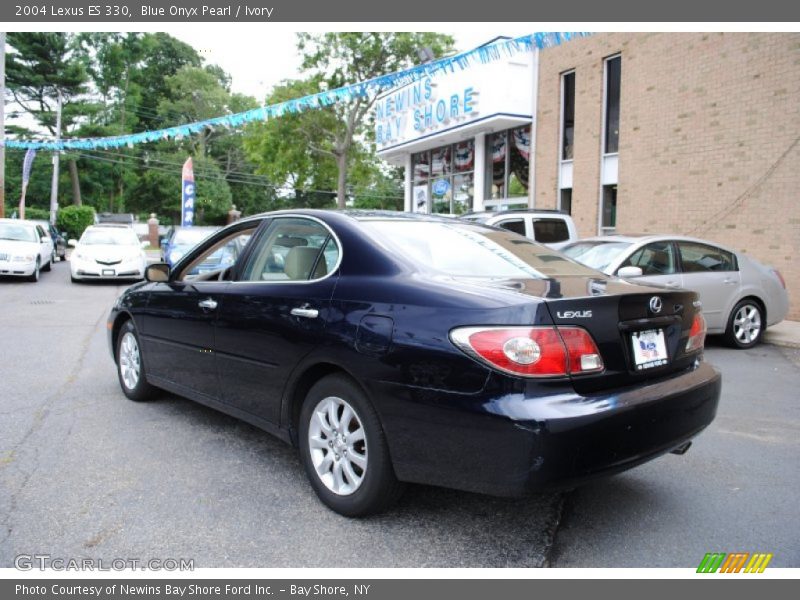 Blue Onyx Pearl / Ivory 2004 Lexus ES 330