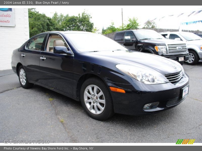 Blue Onyx Pearl / Ivory 2004 Lexus ES 330
