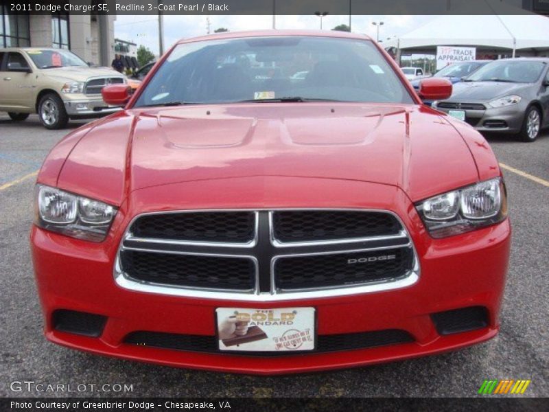 Redline 3-Coat Pearl / Black 2011 Dodge Charger SE