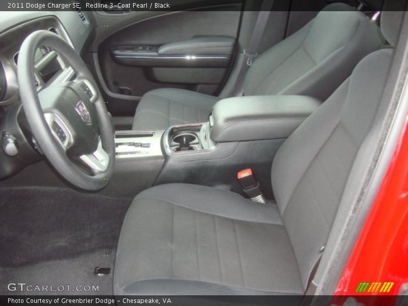 Redline 3-Coat Pearl / Black 2011 Dodge Charger SE