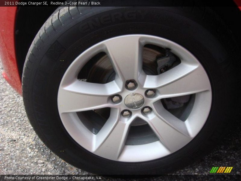 Redline 3-Coat Pearl / Black 2011 Dodge Charger SE