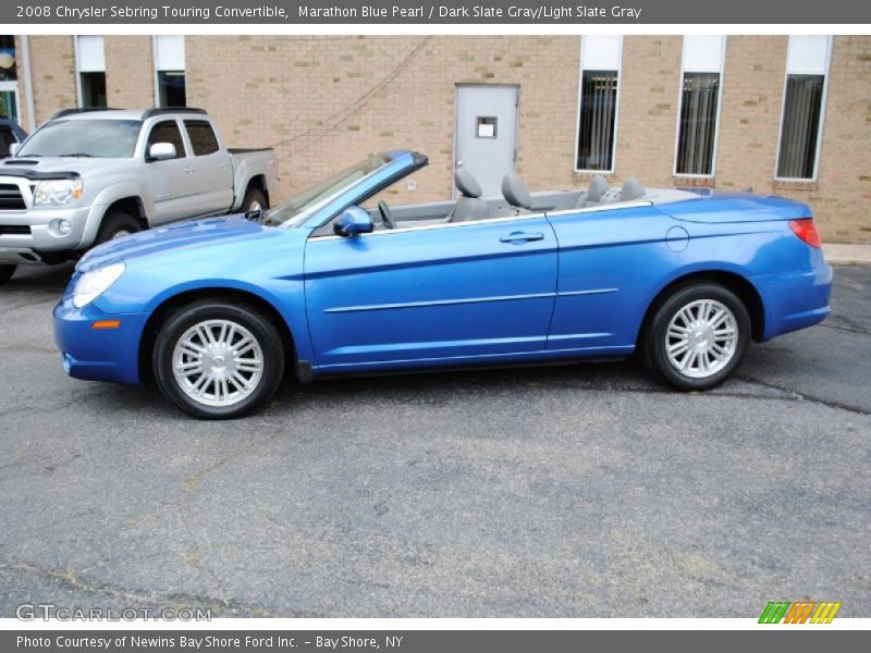  2008 Sebring Touring Convertible Marathon Blue Pearl