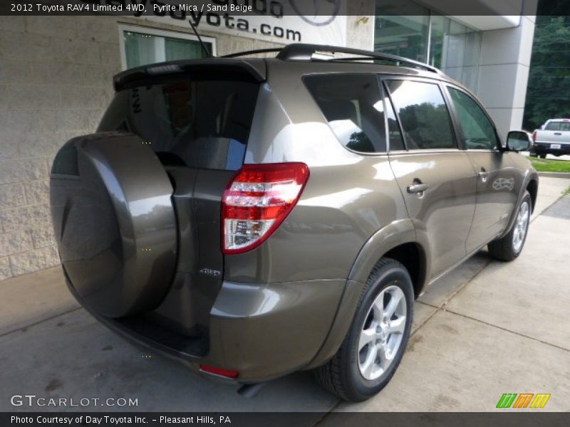 Pyrite Mica / Sand Beige 2012 Toyota RAV4 Limited 4WD