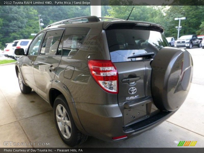 Pyrite Mica / Sand Beige 2012 Toyota RAV4 Limited 4WD