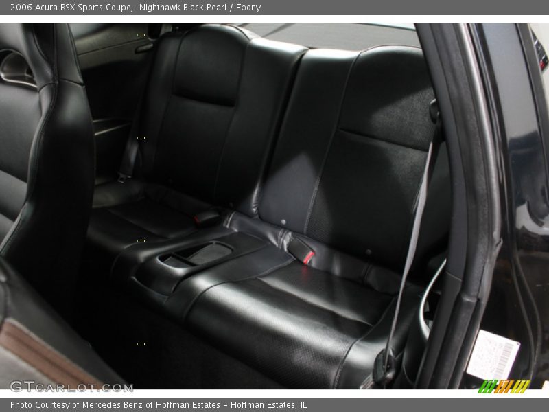 Rear Seat of 2006 RSX Sports Coupe
