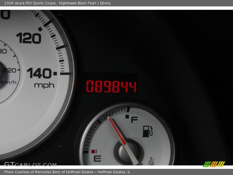 Nighthawk Black Pearl / Ebony 2006 Acura RSX Sports Coupe