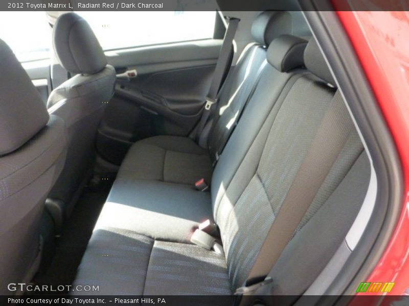 Radiant Red / Dark Charcoal 2012 Toyota Matrix L