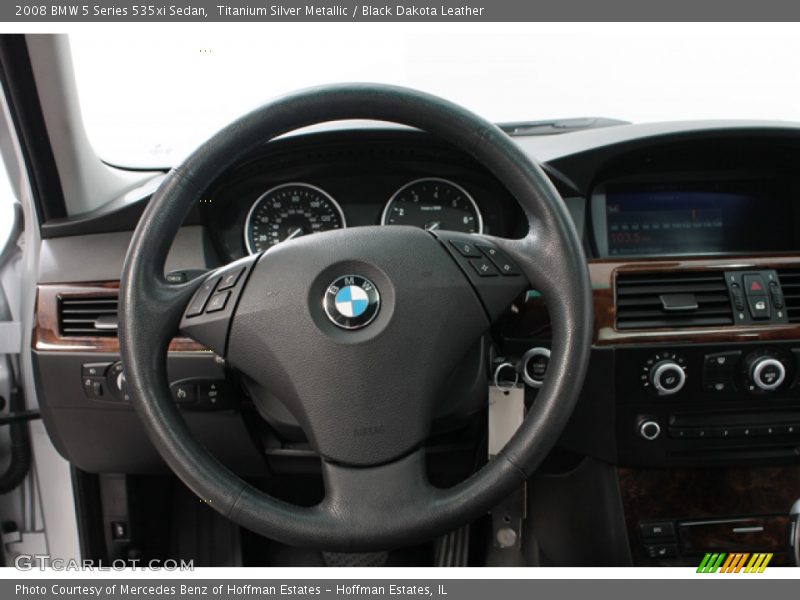  2008 5 Series 535xi Sedan Steering Wheel