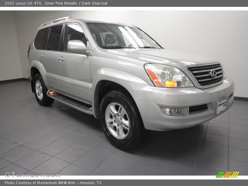 Silver Pine Metallic / Dark Charcoal 2003 Lexus GX 470