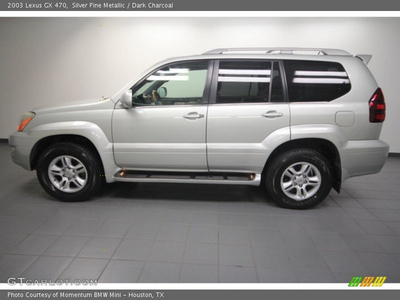 Silver Pine Metallic / Dark Charcoal 2003 Lexus GX 470
