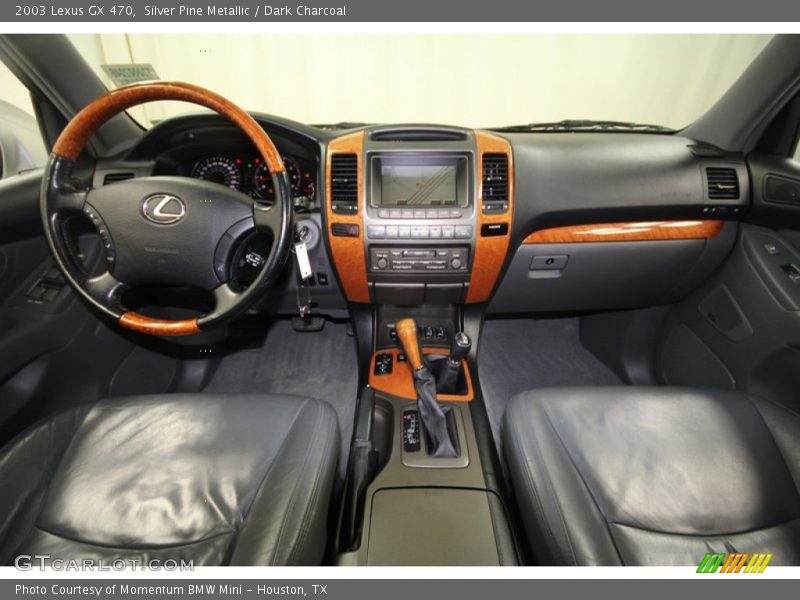 Silver Pine Metallic / Dark Charcoal 2003 Lexus GX 470