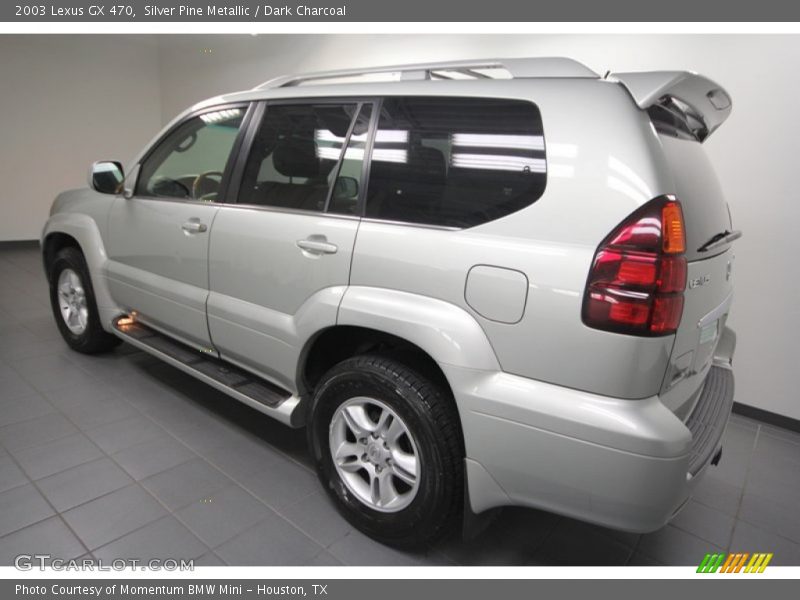 Silver Pine Metallic / Dark Charcoal 2003 Lexus GX 470