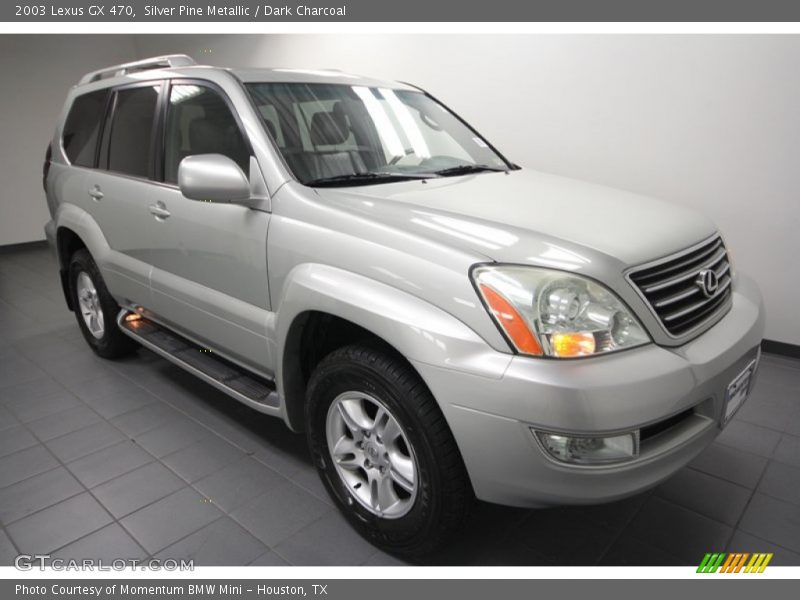 Silver Pine Metallic / Dark Charcoal 2003 Lexus GX 470