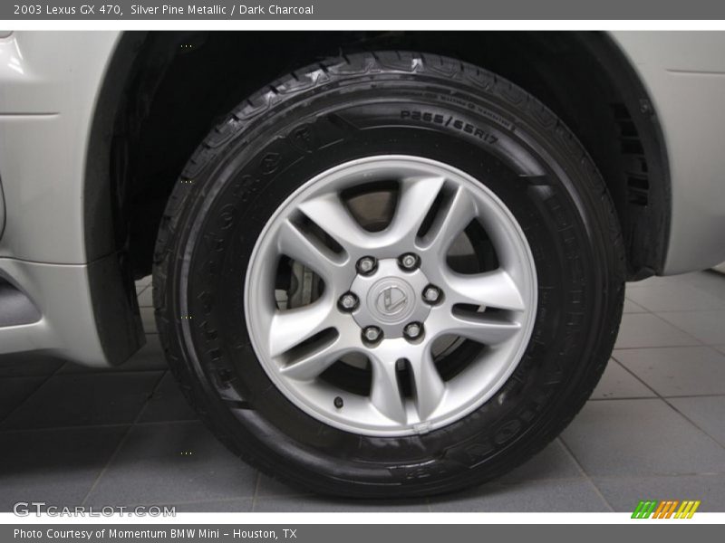 Silver Pine Metallic / Dark Charcoal 2003 Lexus GX 470