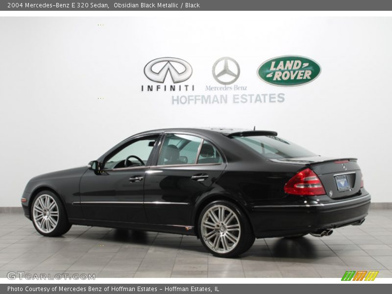Obsidian Black Metallic / Black 2004 Mercedes-Benz E 320 Sedan