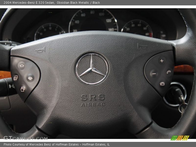 Obsidian Black Metallic / Black 2004 Mercedes-Benz E 320 Sedan