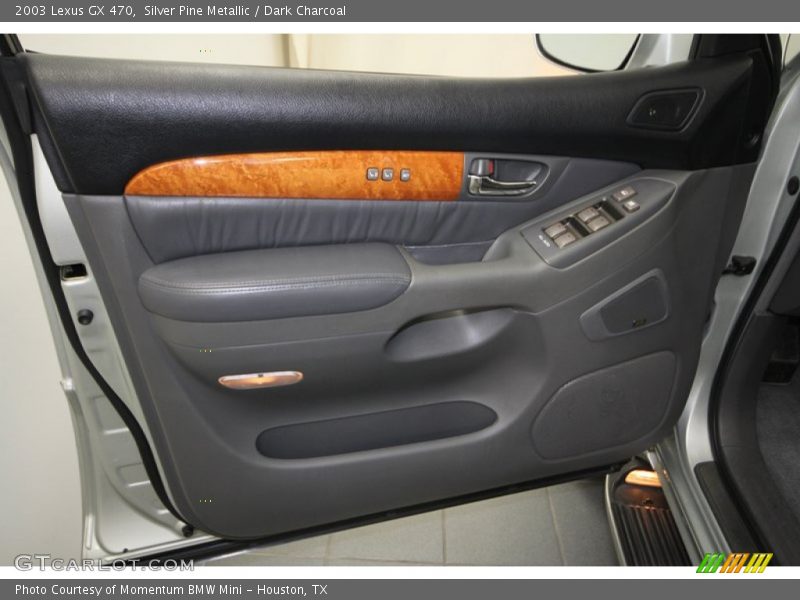 Silver Pine Metallic / Dark Charcoal 2003 Lexus GX 470