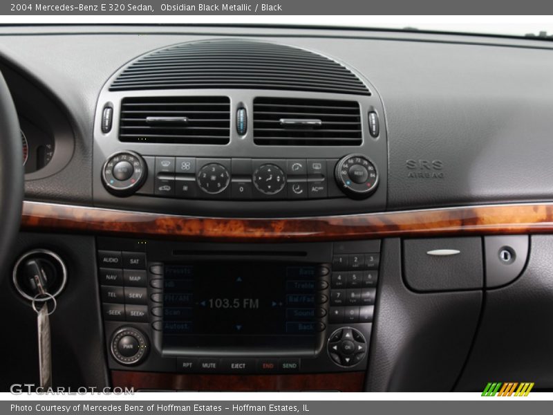 Obsidian Black Metallic / Black 2004 Mercedes-Benz E 320 Sedan