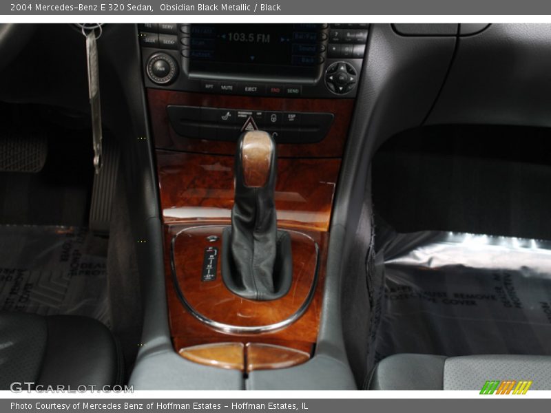 Obsidian Black Metallic / Black 2004 Mercedes-Benz E 320 Sedan