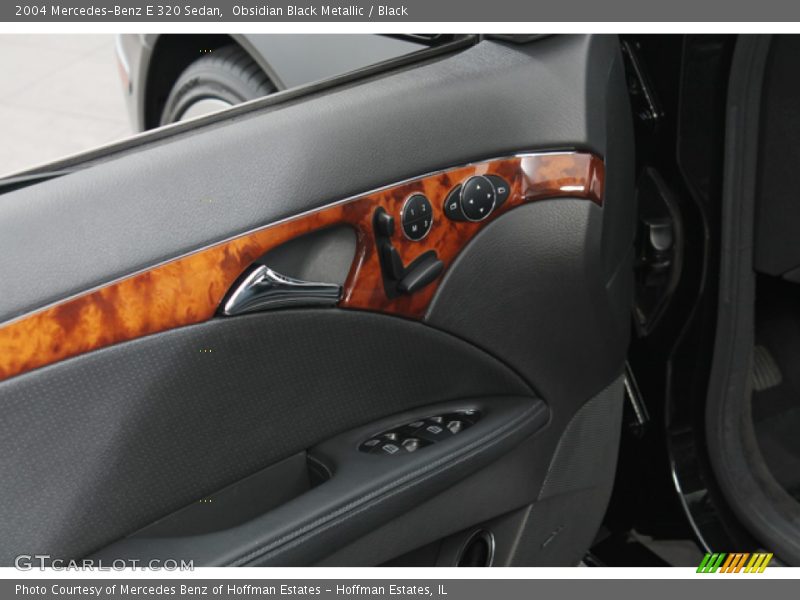 Obsidian Black Metallic / Black 2004 Mercedes-Benz E 320 Sedan