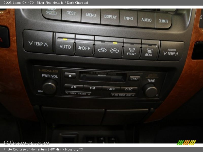 Silver Pine Metallic / Dark Charcoal 2003 Lexus GX 470