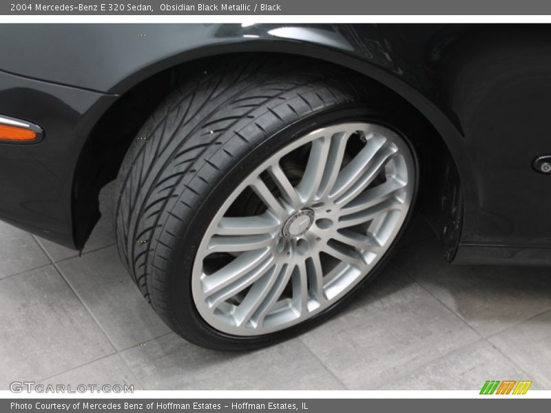 Obsidian Black Metallic / Black 2004 Mercedes-Benz E 320 Sedan