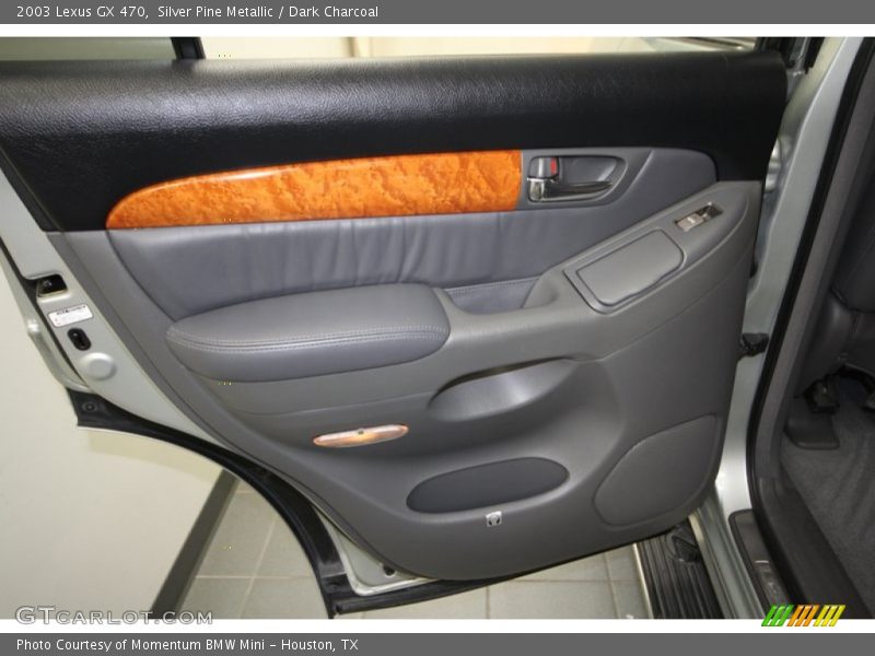 Silver Pine Metallic / Dark Charcoal 2003 Lexus GX 470