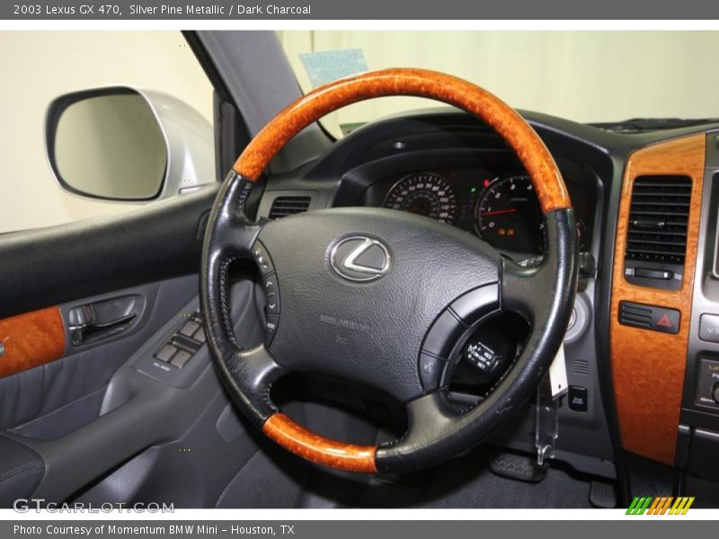 Silver Pine Metallic / Dark Charcoal 2003 Lexus GX 470