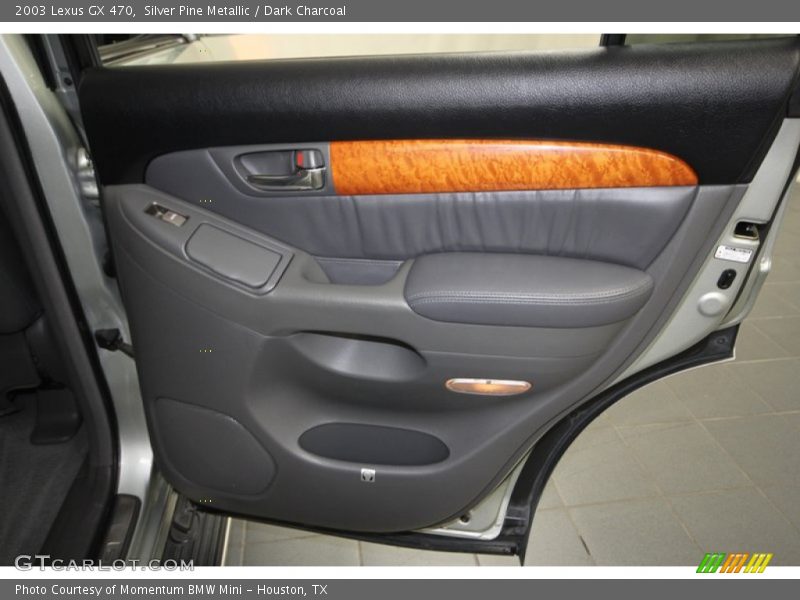 Silver Pine Metallic / Dark Charcoal 2003 Lexus GX 470