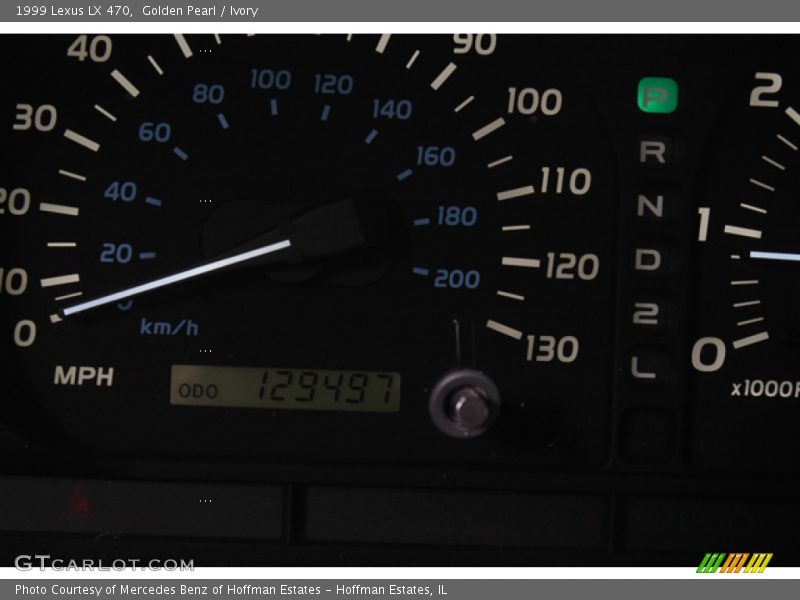 Golden Pearl / Ivory 1999 Lexus LX 470
