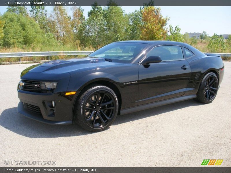 Black / Black 2013 Chevrolet Camaro ZL1