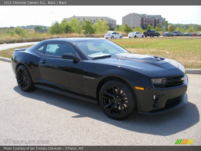 Black / Black 2013 Chevrolet Camaro ZL1