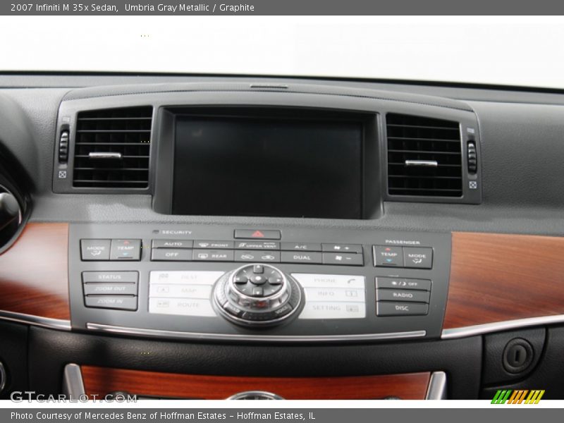 Umbria Gray Metallic / Graphite 2007 Infiniti M 35x Sedan