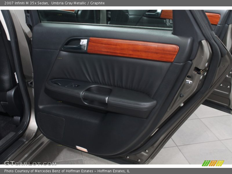 Umbria Gray Metallic / Graphite 2007 Infiniti M 35x Sedan
