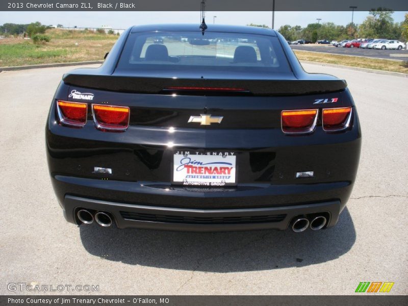 Black / Black 2013 Chevrolet Camaro ZL1