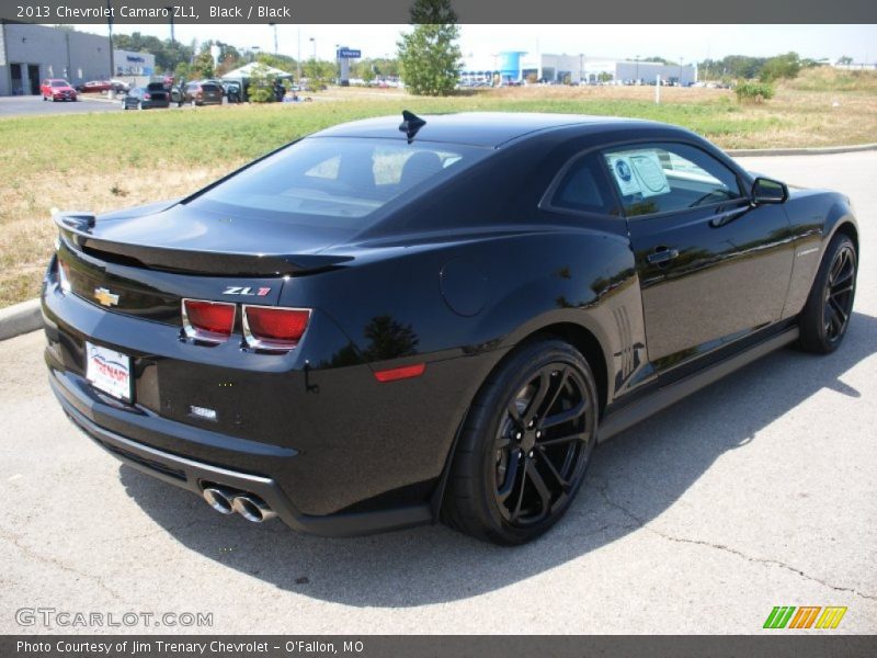 Black / Black 2013 Chevrolet Camaro ZL1